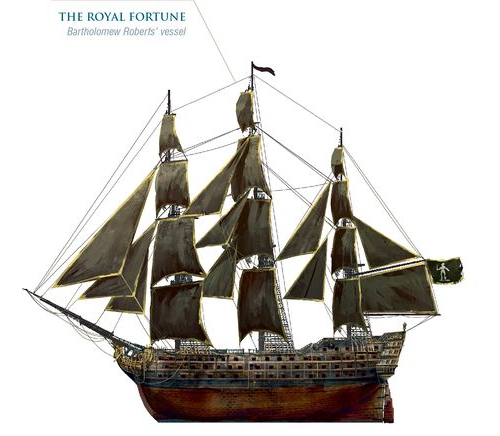 The Royal Fortune el barco de Barba Negra