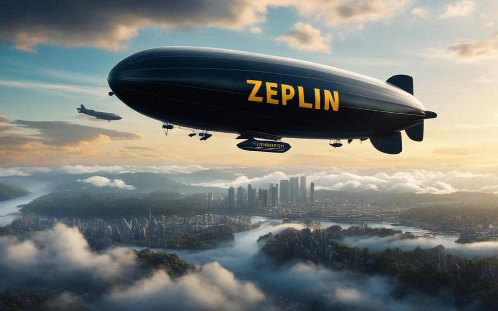 publicidad en turismo con Zeppelin NT